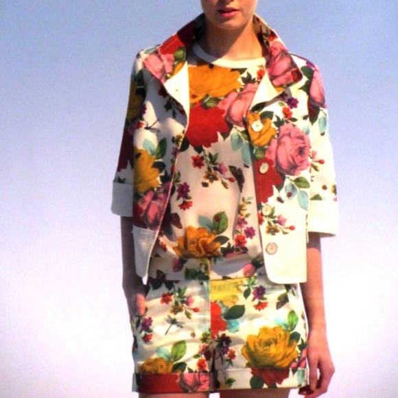 ted baker floral jacket